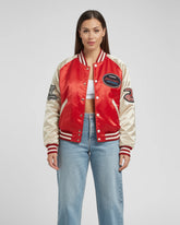 Crimson Flash Women’s Varsity Jacket